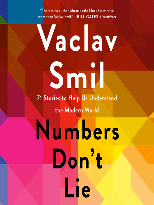 Title details for Numbers Don't Lie by Vaclav Smil - Available